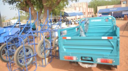 Alibori/Sécurité: du matériel pour accroître la résilience des communautés.