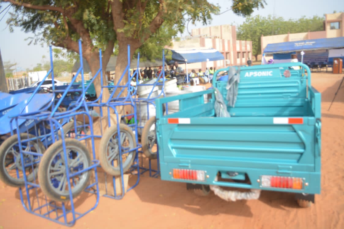 Alibori/Sécurité: du matériel pour accroître la résilience des communautés.