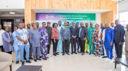 Les 77 maires du Bénin en visite à la GDIZ