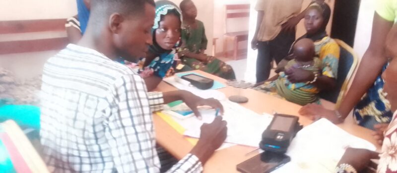 RAVIP: enregistrement des “laissés pour compte” à Kandi