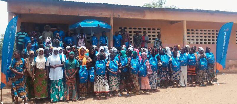 Excellence des filles en milieu scolaire: la fondation Moov Africa et African Parcs en mode encouragement