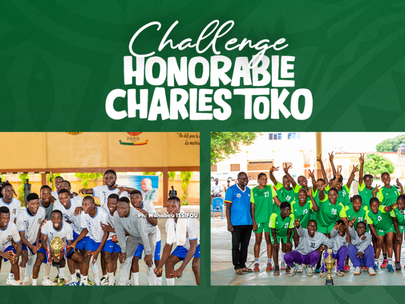 Handball 2025/ Challenge honorable Charles TOKO: le sacre de Bosco Star (H) et Espoir HBC(D) à Parakou