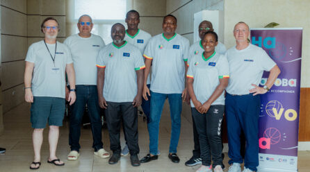 HAVOBA: Handball, Volley-ball et Basketball/ les compétences des formateurs techniques renforcées à Cotonou
