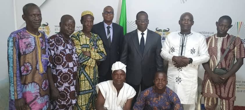 Sécurité des frontières: le ministre conseiller Bio Guèra SACCA KINA acte la mobilisation des acteurs à la base