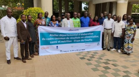 Alimentation, santé et nutrition dans le Couffo : l’ANCB et CARE International Bénin Togo main dans la main