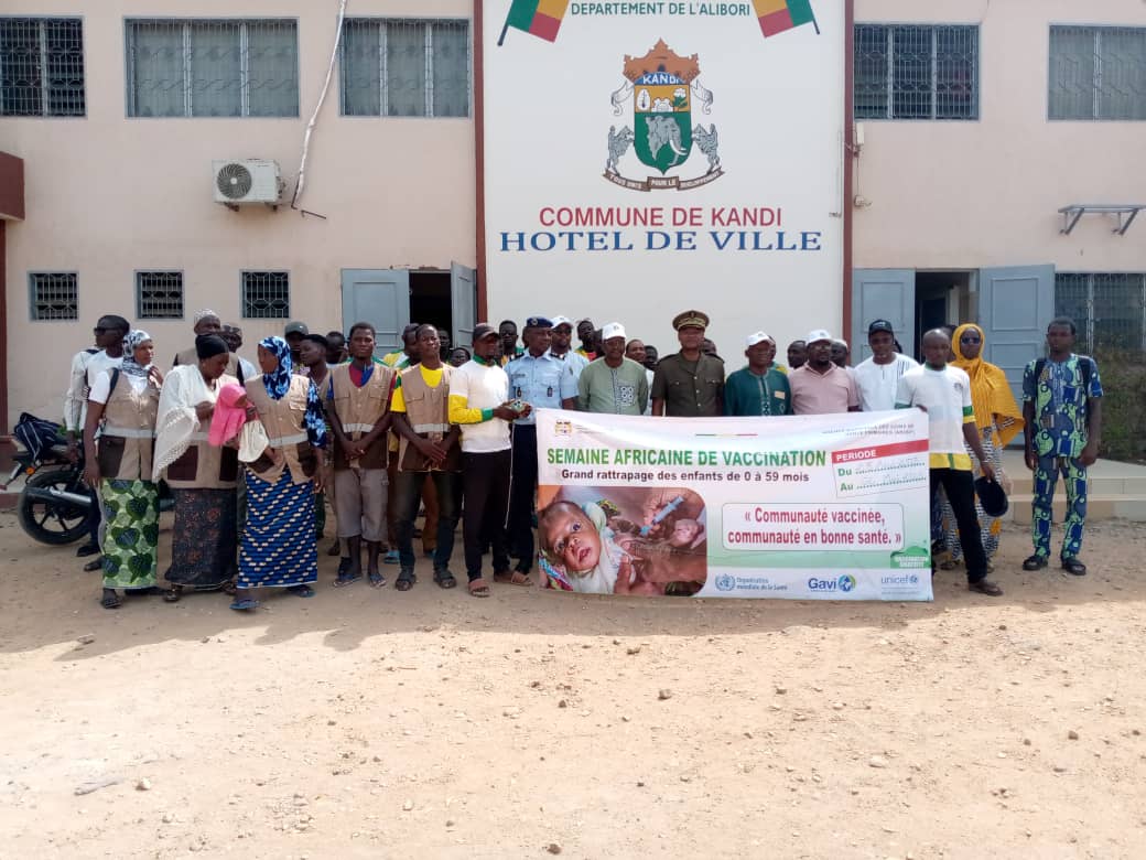 Santé: la semaine africaine de vaccination lancée dans l’Alibori