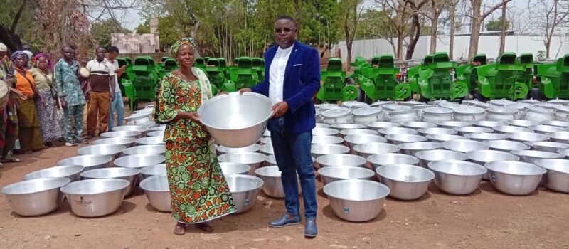 Transformation agroalimentaire: la mairie de Banikoara équipe des groupements féminins
