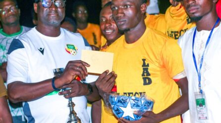 Tournoi de Football à l’université de Parakou:  l’honorable Labiou AMADOU DJIBRIL aux côtés de la jeunesse