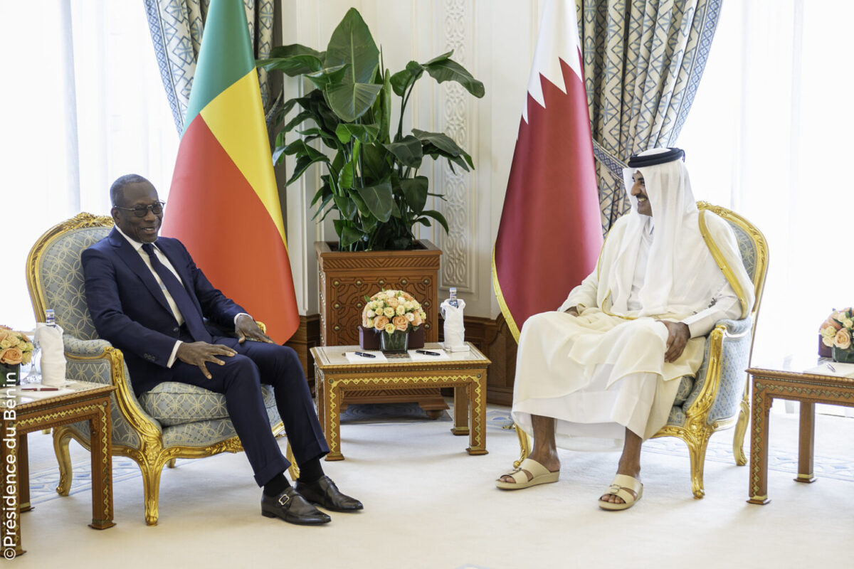 Diplomatie: Patrice Talon le président béninois en visite au Qatar