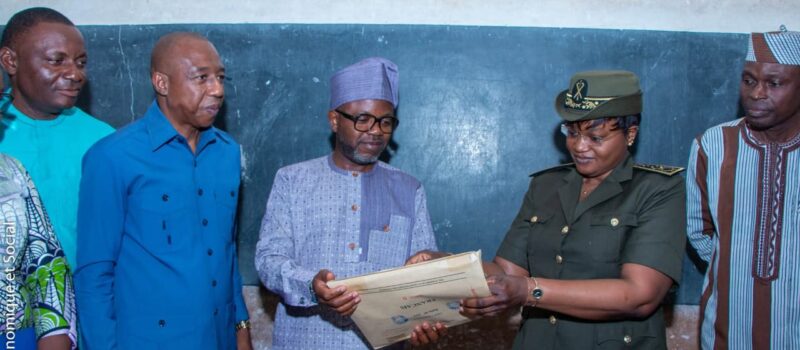 Examen du Bac: le Président du CES lance les épreuves aux côtés de la préfète de l’Atacora