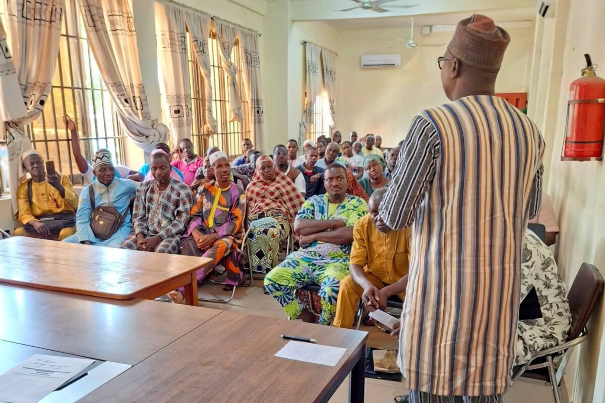 Agriculture : Le Ministre Conseiller Bio Guèra SACCA KINA à l’écoute des producteurs ruraux à Ségbana