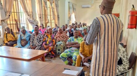 Agriculture : Le Ministre Conseiller Bio Guèra SACCA KINA à l’écoute des producteurs ruraux à Ségbana