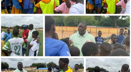 Football et éducation : l’honorable Labiou Amadou Djibril encourage les jeunes à viser l’excellence