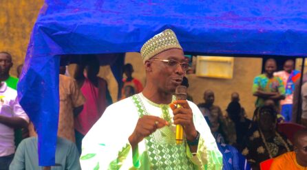 René Bagoudou invite les jeunes à s’inscrire sur la plateforme e-learning de la CENA